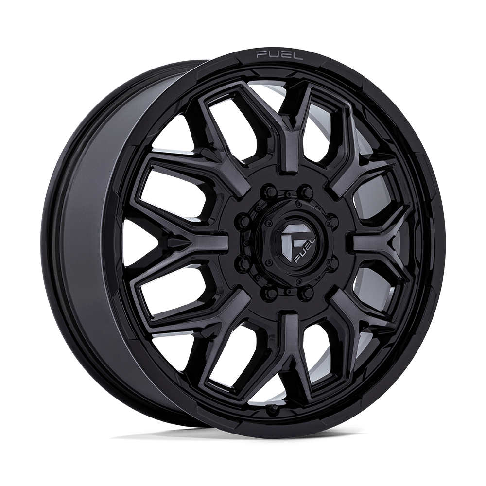Fuel 1PC D875 FLUX DUALLY GLOSS BLACK BRUSH-FC GRAY TINT