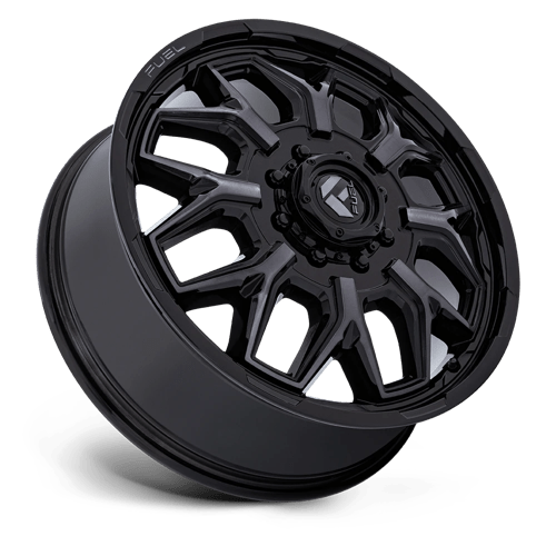 Fuel 1PC D875 FLUX DUALLY GLOSS BLACK BRUSH-FC GRAY TINT