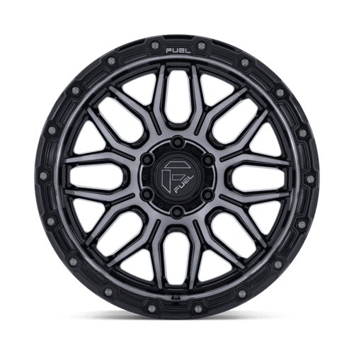 Fuel 1PC FC881 SURGE GLOSS BLACK MACHINED W/ GRAY TINT