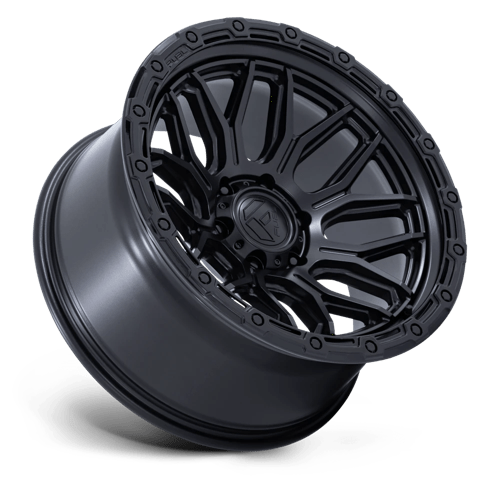 Fuel 1PC FC881 SURGE MATTE BLACK W/ GLOSS BLACK LIP