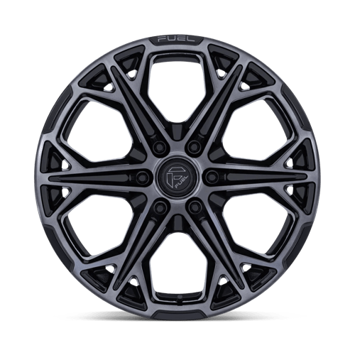 Fuel 1PC FC886 HAMMERHEAD GLOSS BLACK DARK TINTED CLEAR