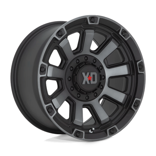 XD XD852 GAUNTLET SATIN BLACK WITH GRAY TINT