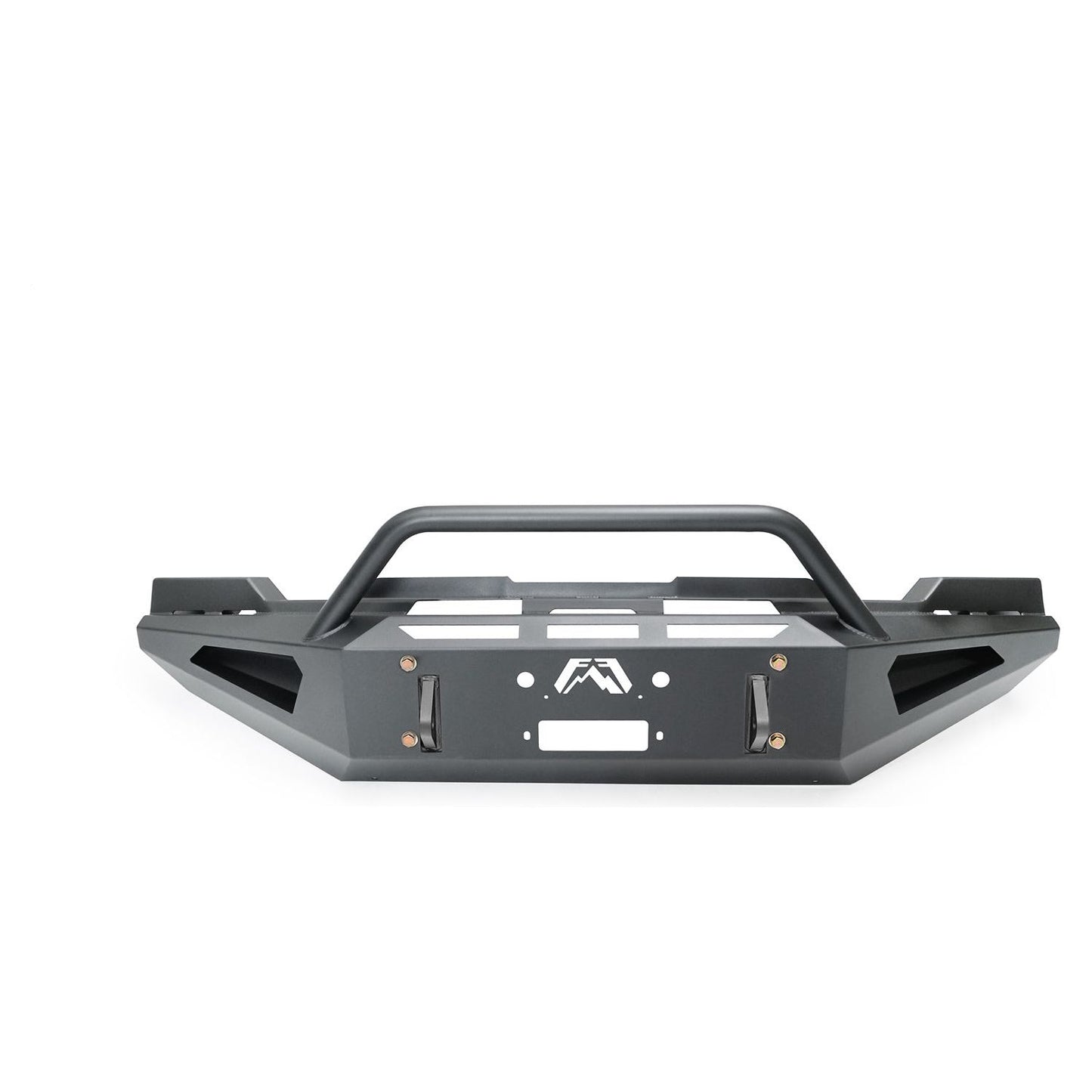 Fab Fours Red Steel Front Bumper w/Pre-Runner Guard l GM20-RS5062-1