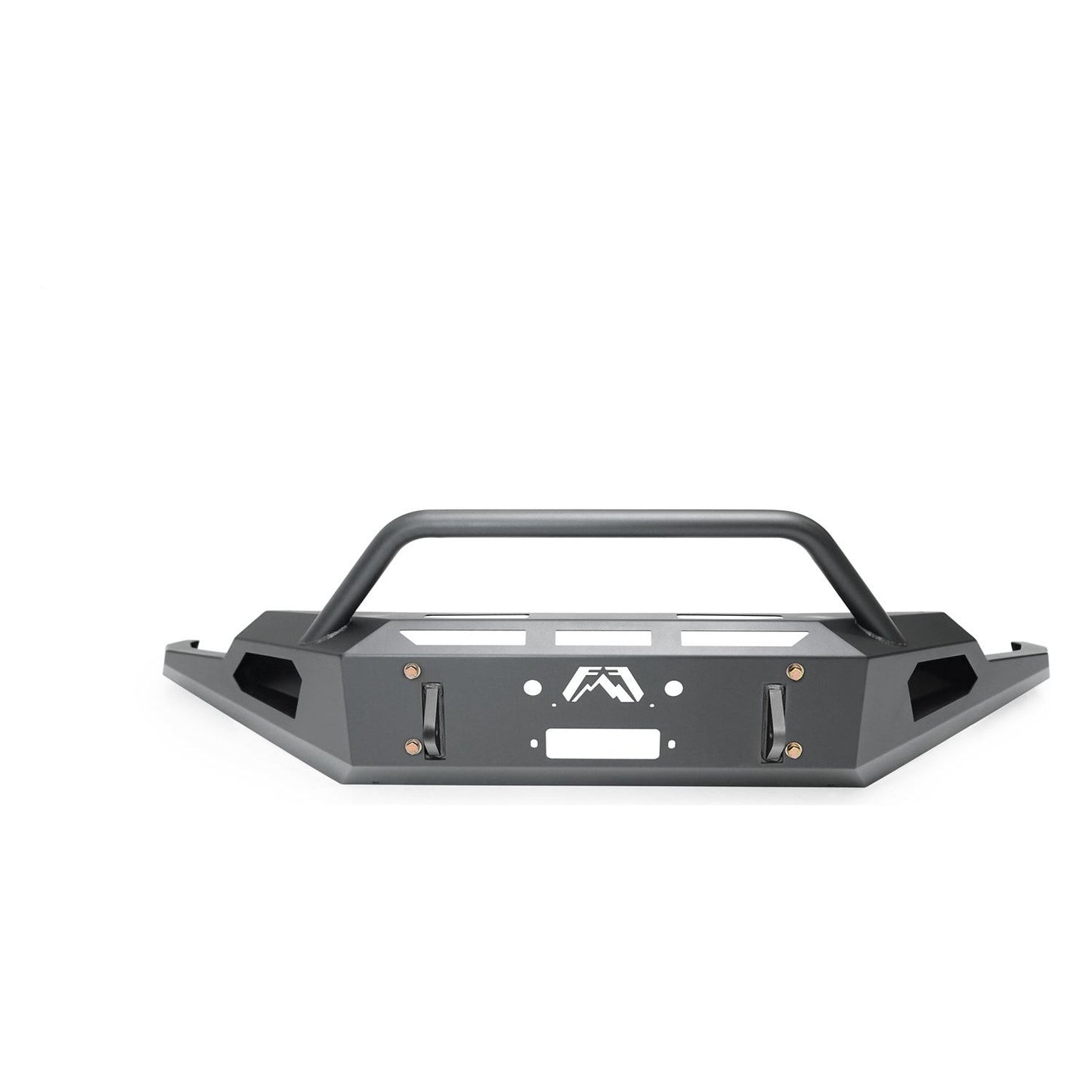 Fab Fours Red Steel Front Bumper w/Pre-Runner Guard l GS19-RS3962-1