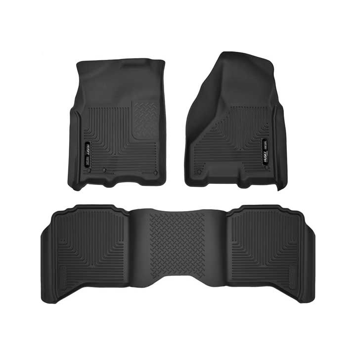 Husky Floor Liner - WeatherBeater for 2009-C Dodge Ram 1500 99001