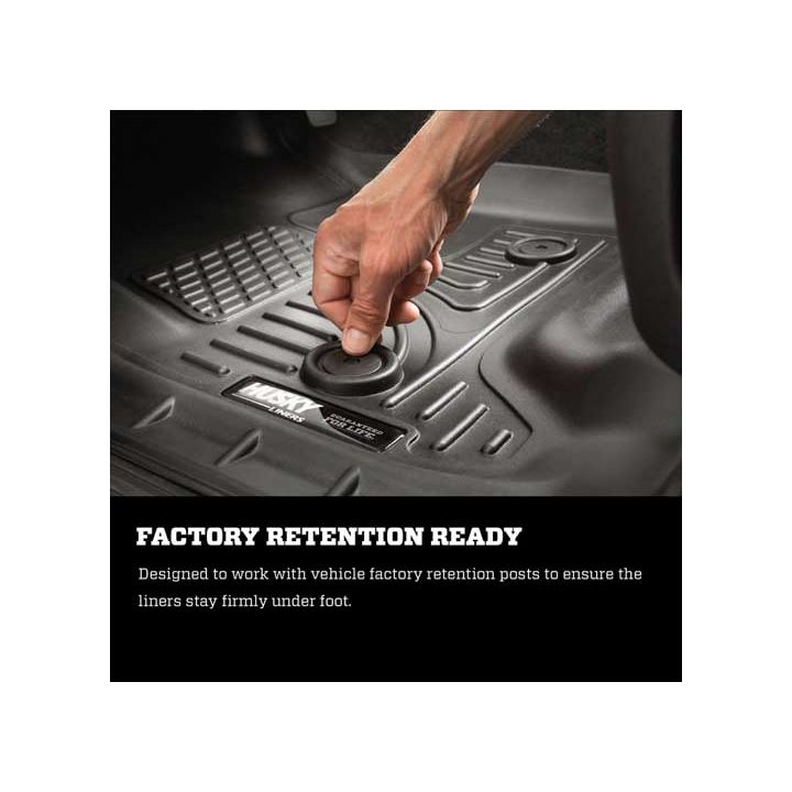 Husky Floor Liner - WeatherBeater for 2009-C Dodge Ram 1500 99001
