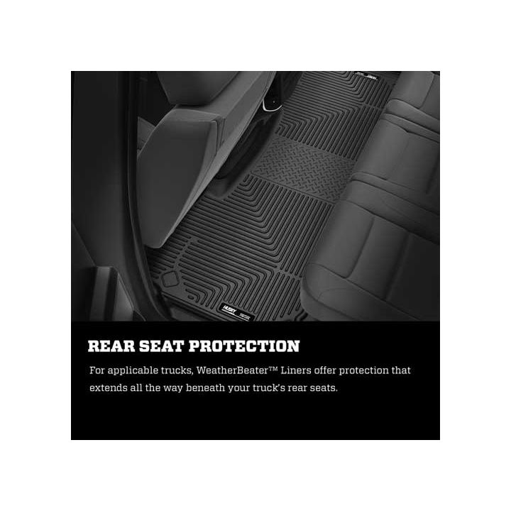 Husky Floor Liner - WeatherBeater for 2009-C Dodge Ram 1500 99001