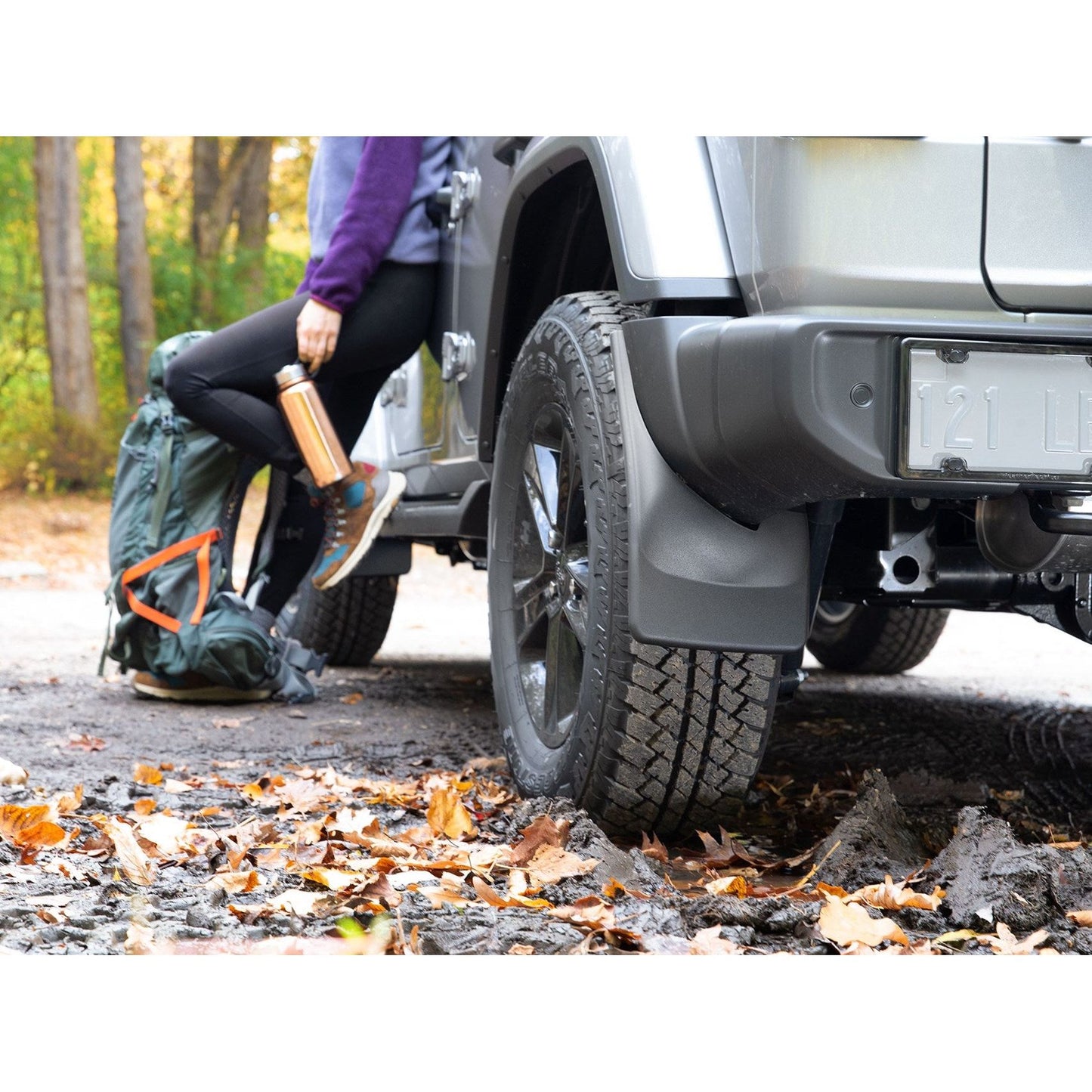 WeatherTech MudFlap for 2021-C Jeep Gladiator 110097-120113