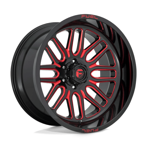Fuel 1PC D663 IGNITE GLOSS BLACK RED TINTED CLEAR