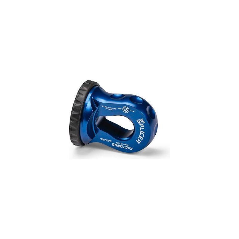 FACTOR 55 | Splicer Splice On Synthetic Rope Thimble Shackle Blue Factor 55 | B200352-02-GGBW
