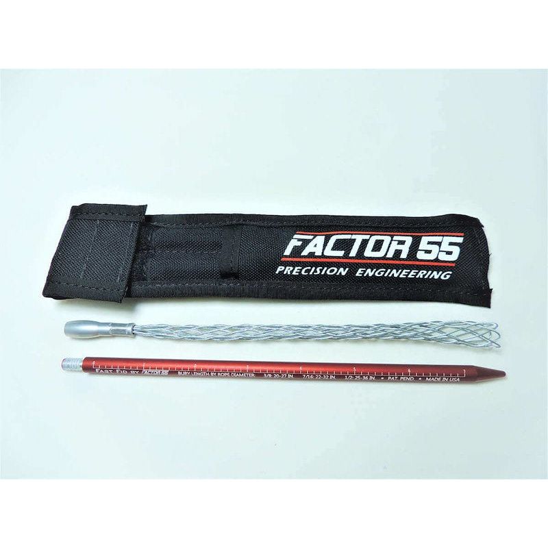FACTOR 55 |  Fast Fid Rope Splicing Tool Red Factor 55 | B200420-01-GGBW