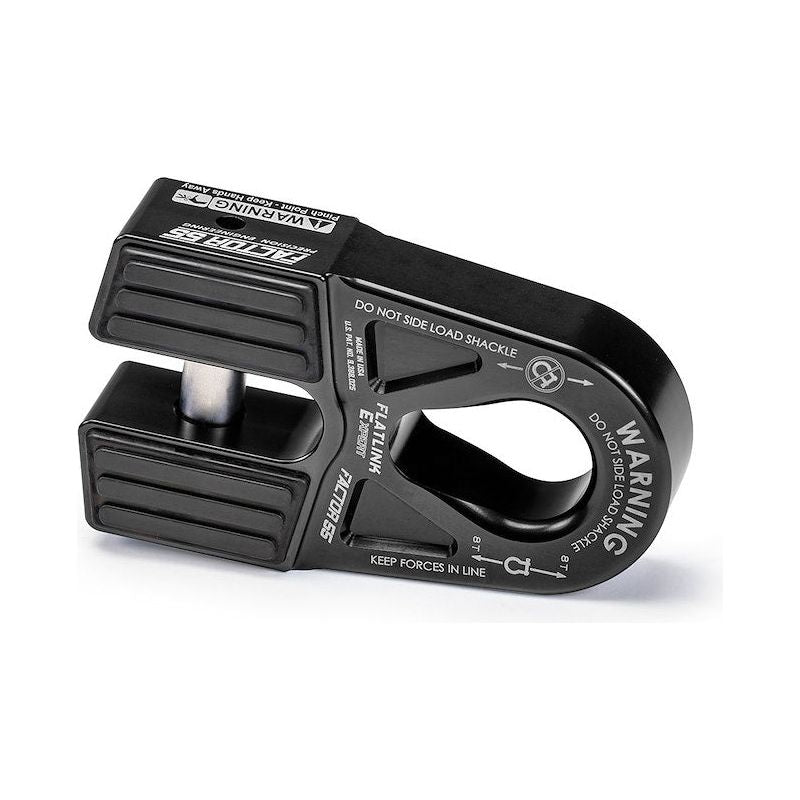 FACTOR 55 |  FlatLink Expert Closed Winch Shackle Mount Black Factor 55 | B200080-04-GGBW