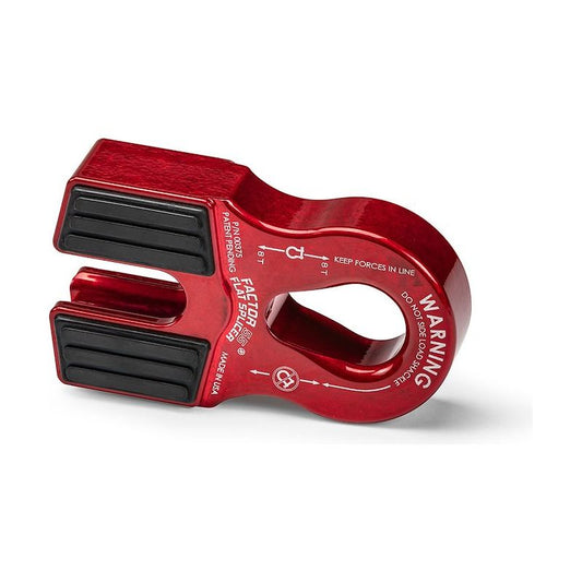 FACTOR 55 |  Winch Line Shackle Mount Splice On Foldable Red Factor 55 | B200375-01-GGBW