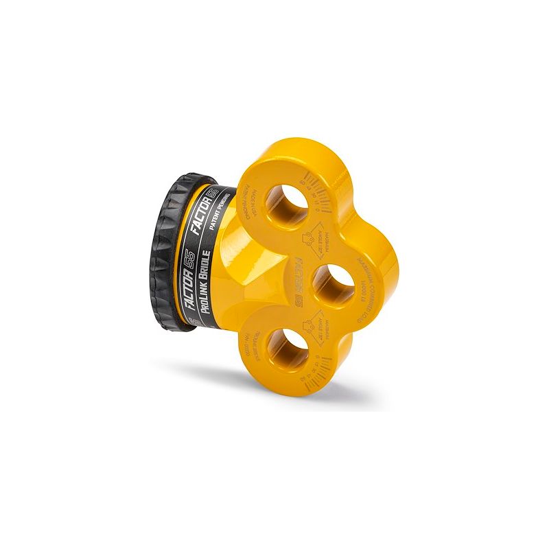 FACTOR 55 |  ProLink Bridle Winch Shackle Mount Yellow Factor 55 | B200220-03-GGBW