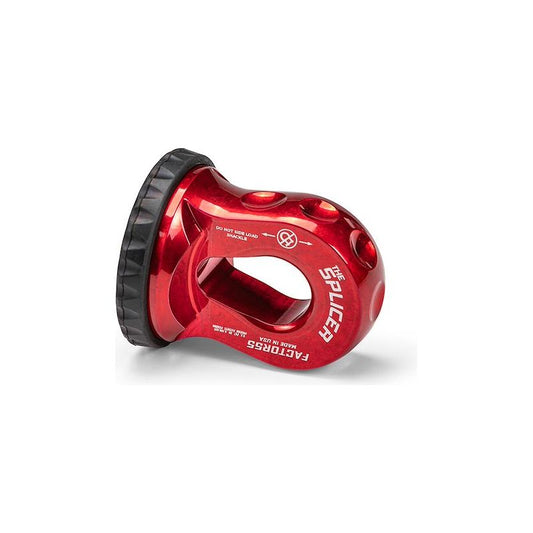FACTOR 55 |  Splicer 3/8-1/2 Inch Synthetic Rope Splice On Shackle Mount Red Factor 55 | B200352-01-GGBW