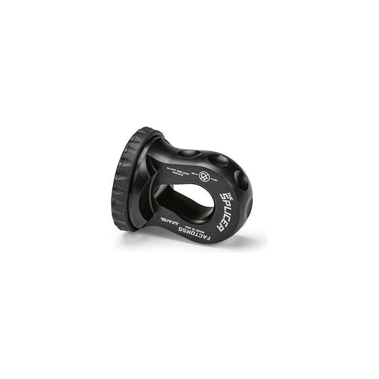 FACTOR 55 |  Splicer 3/8-1/2 Inch Synthetic Rope Splice On Shackle Mount Black Factor 55 | B200352-04-GGBW