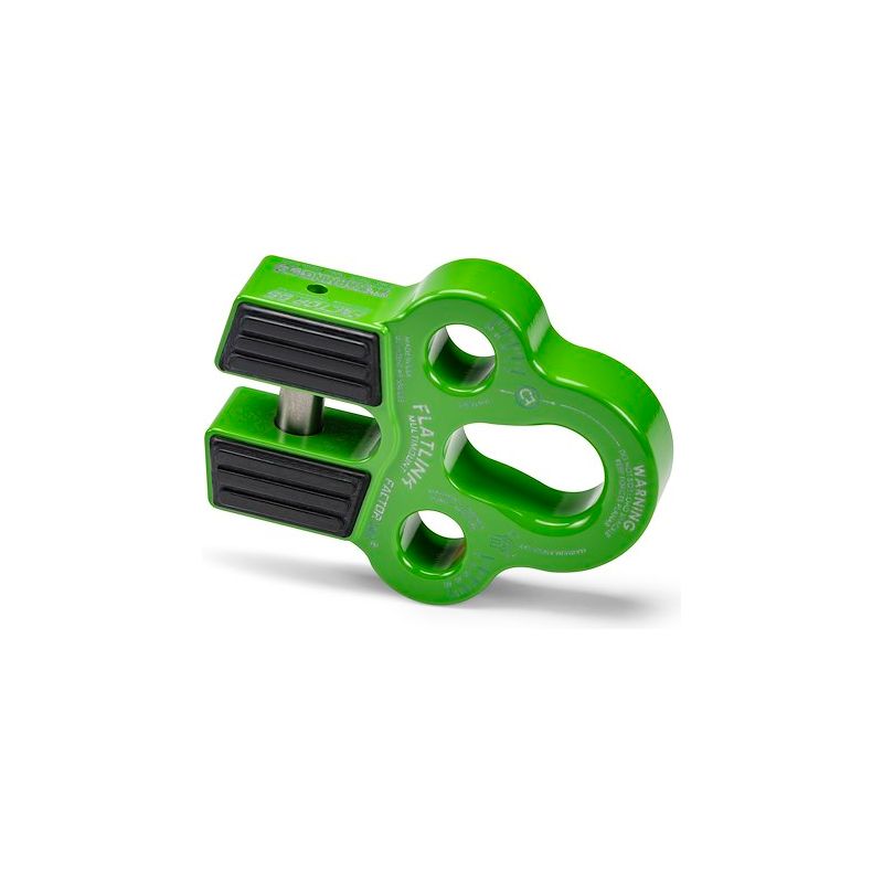 FACTOR 55 |  FlatLink Multimount Winch Shackle Green Factor 55 | B200225-08-GGBW
