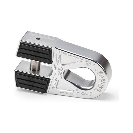 FACTOR 55 |  FlatLink Expert Closed Winch Shackle Mount Silver Factor 55 | B200080-05-GGBW