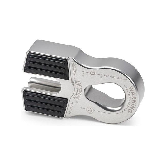 FACTOR 55 |  Flat Splicer Splice On Winch Synthetic Shackle Mount Silver Factor 55 | B200375-05-GGBW