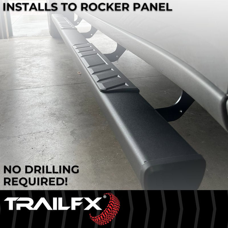 TRAILFX | TFX 4 Series Side Steps Toyota Tacoma 24-25 (Double CAB) | A4023B