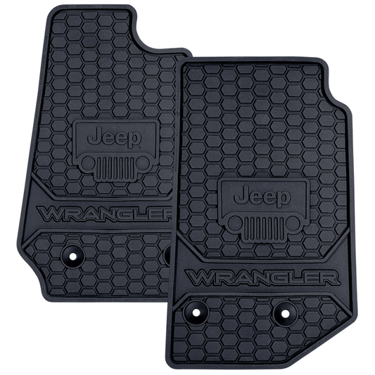 Plasticolor Jeep Floor Mats (Fronts JK Wrangler) 001803R01