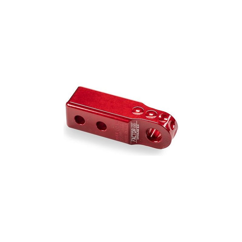 FACTOR 55 |  HitchLink 2.0 Reciever Shackle Mount 2 Inch Receivers Red Factor 55 | B200020-01-GGBW