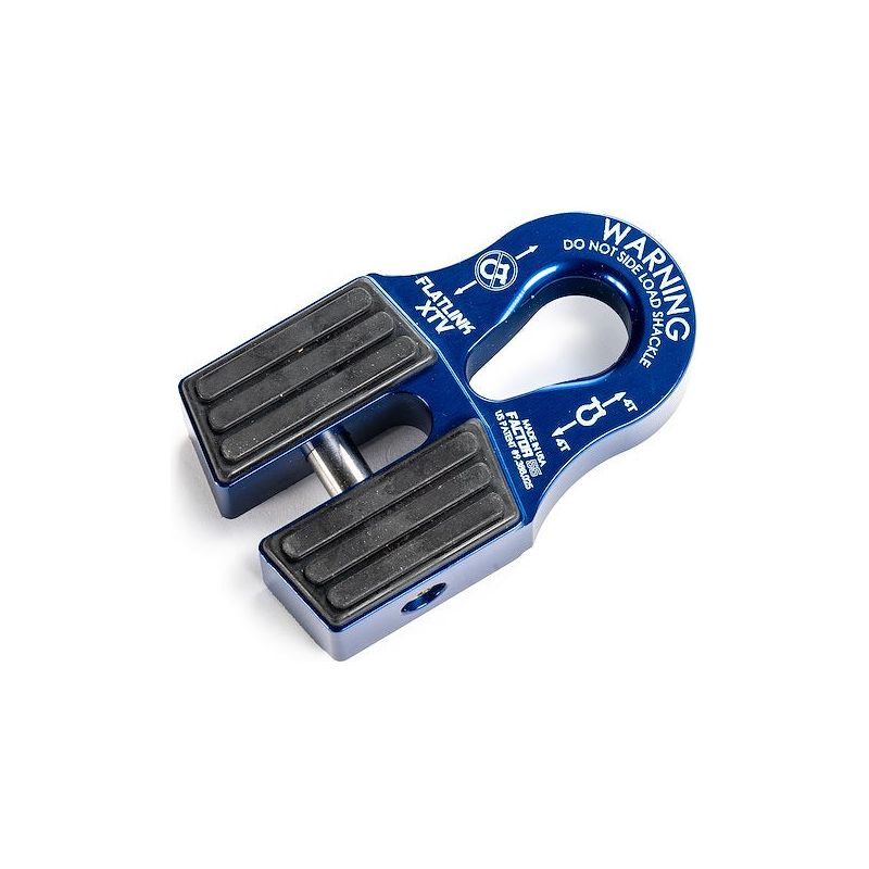 FACTOR 55 | FlatLink XTV Winch Shackle Mount Blue Factor 55 | B200070-02-GGBW