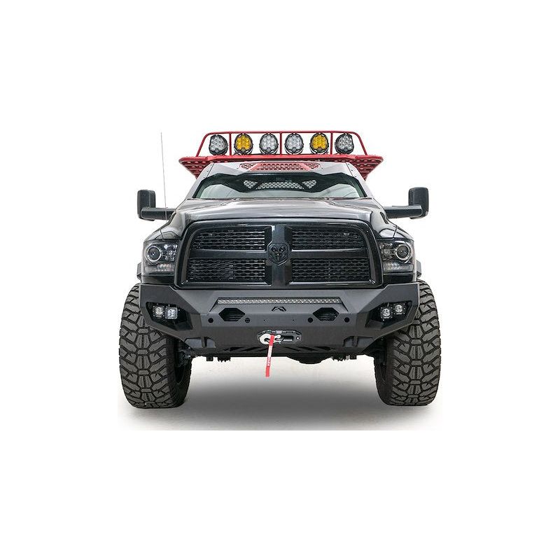 Fab Fours Matrix Front Bumper w/No Guard Plate Steel l DR19-X4451-1