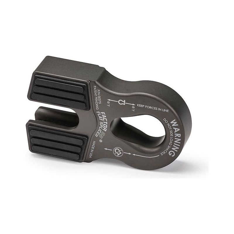 FACTOR 55 | Winch Line Shackle Mount Splice On Foldable Gray Factor 55 | B200375-06-GGBW