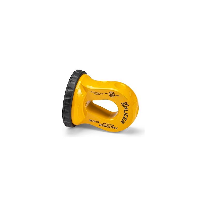 FACTOR 55 | Splicer Splice On Synthetic Rope Thimble Shackle Yellow Factor 55 | B200352-03-GGBW
