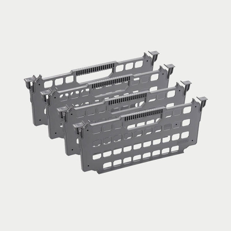 DECKED Drawer Dividers Set Of 4 Grey I AD2