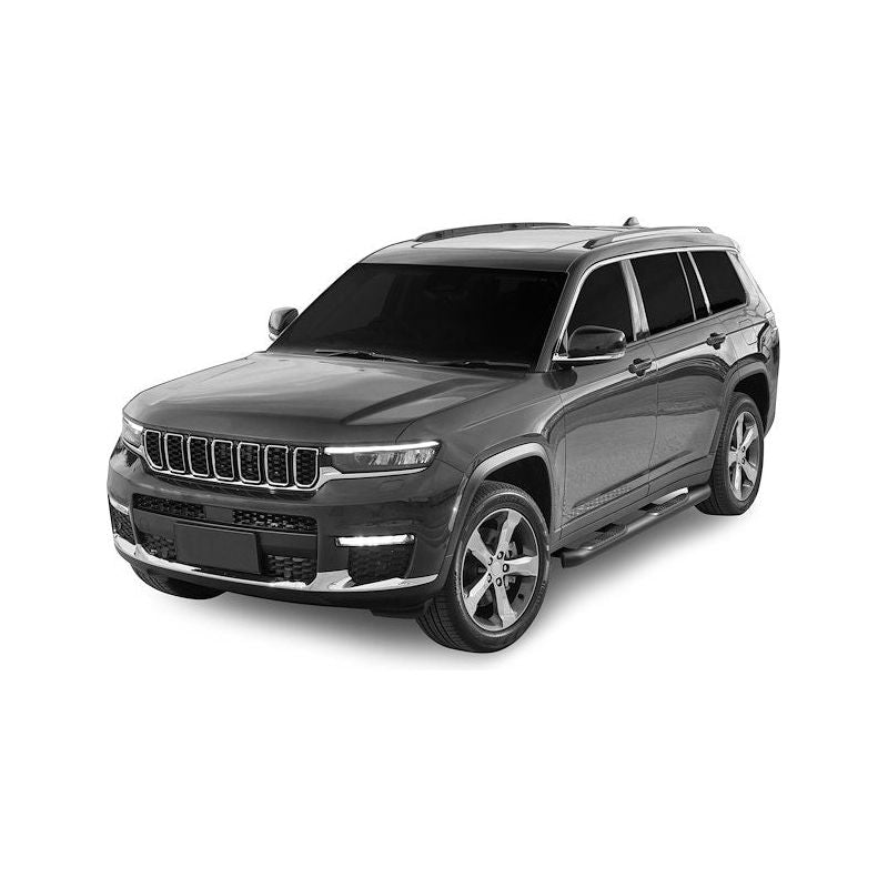 Black Horse Offroad| 3" Round Side Steps Fits Cherokee 23-25 | 9B080205A