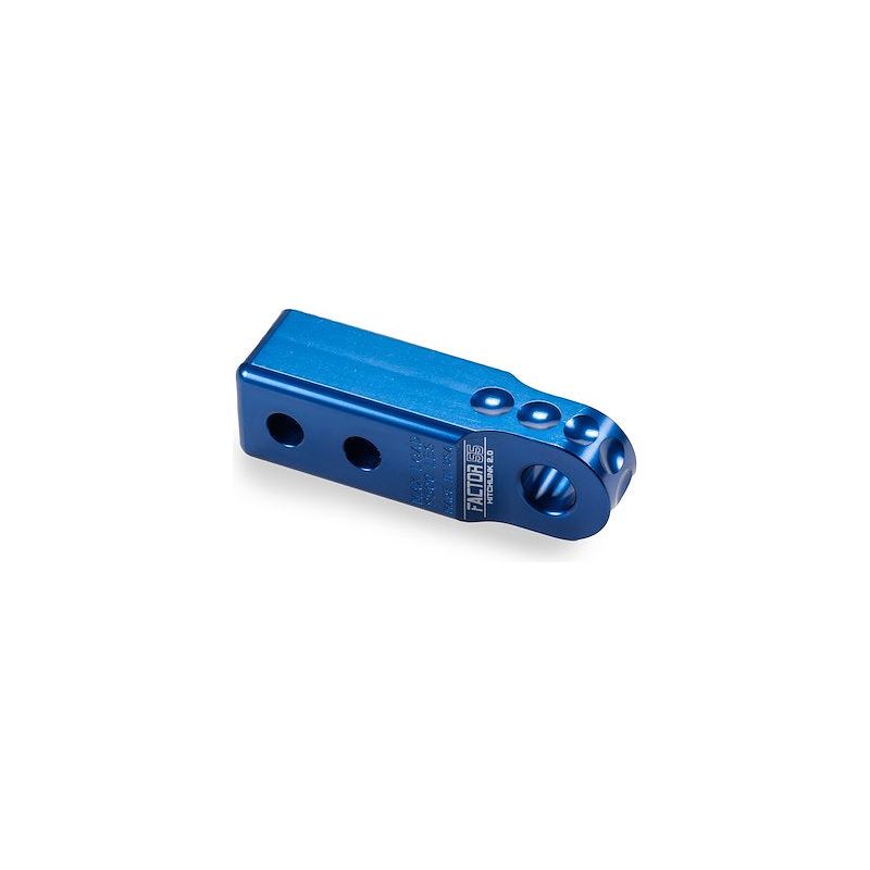 FACTOR 55 | HitchLink 2.0 Reciever Shackle Mount 2 Inch Receivers Blue Factor 55 | B200020-02-GGBW
