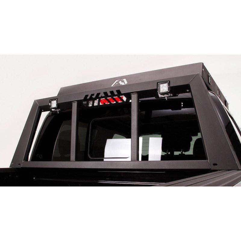 Fab Fours Headache Rack 2 Stage Black Powder Coated l HR2012-1
