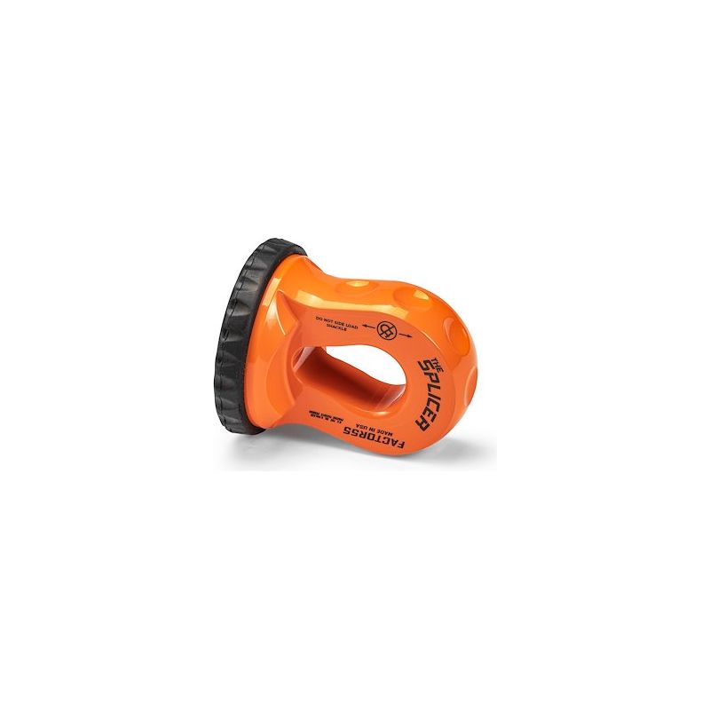 FACTOR 55 | Splicer Splice On Synthetic Rope Thimble Shackle Orange Factor 55 | B200352-07-GGBW