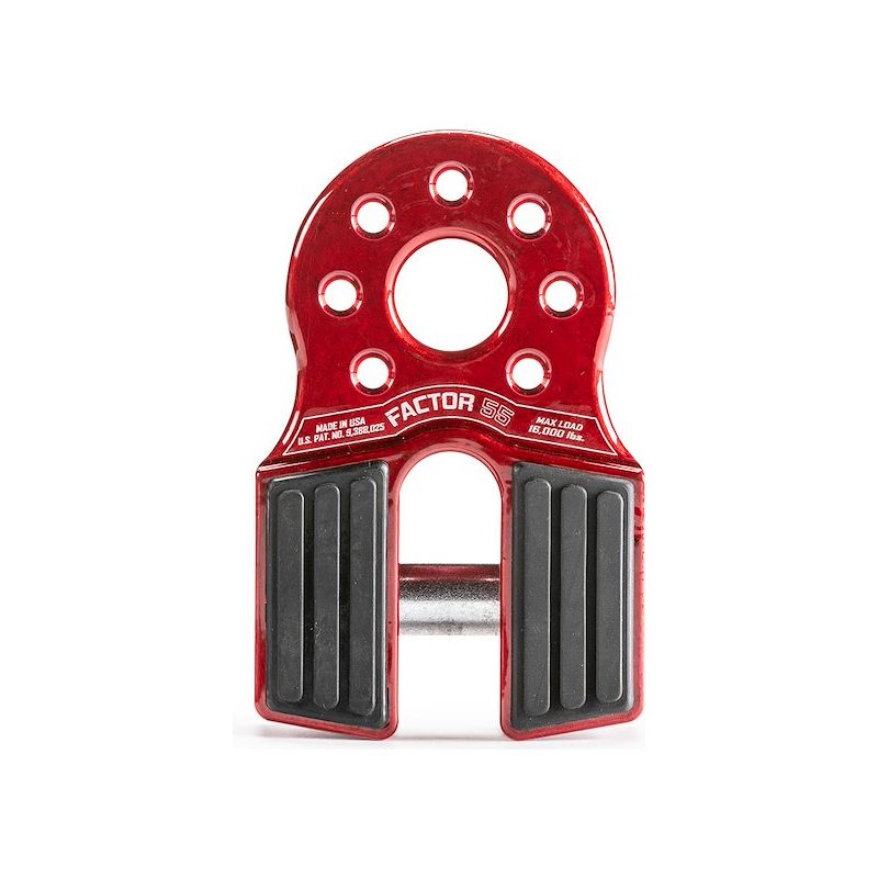 FACTOR 55 |  FlatLink Winch Shackle Mount Assembly Red Factor 55 | B200050-01-GGBW