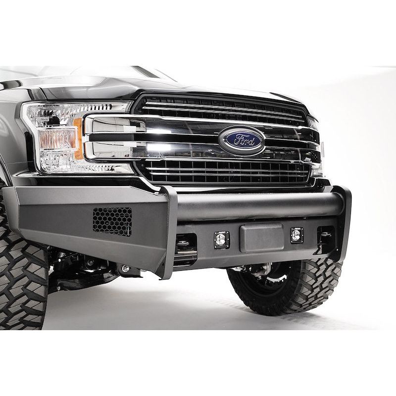 Fab Fours Adaptive Cruise Control Relocation Bracket 2 Stage Black Powder Coated For Black Steel Bumpers l KGMOD-1