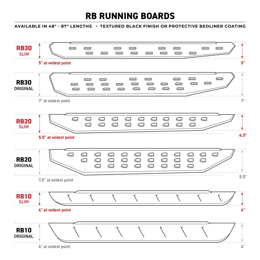 Go Rhino Running Board Mounting Kit - 6945065