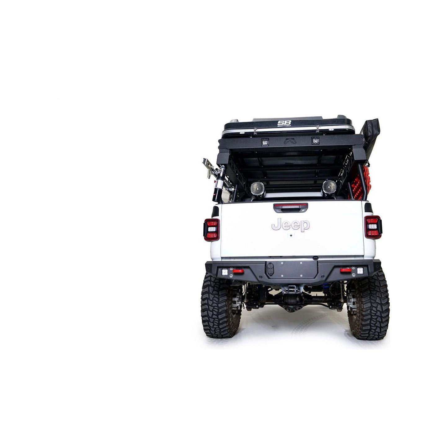 Fab Fours Standard Rear Bumper w/Sensors l JT20-Y1952-1
