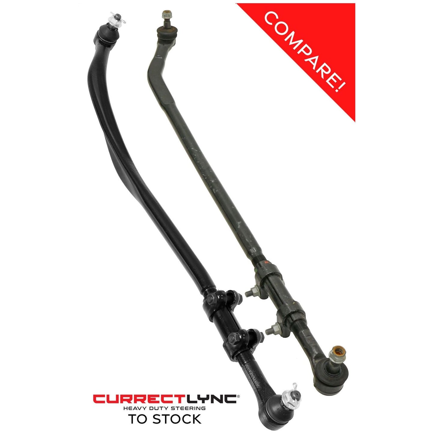 ROCKJOCK 07-18 Wrangler Jk Currectlync Steering System Bolt-On 1.5In Diameter I JK-9704