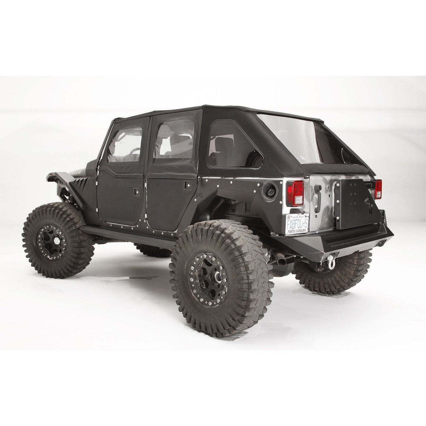 Fab Fours Fender Rear Pair Powdercoated l JK1001-1