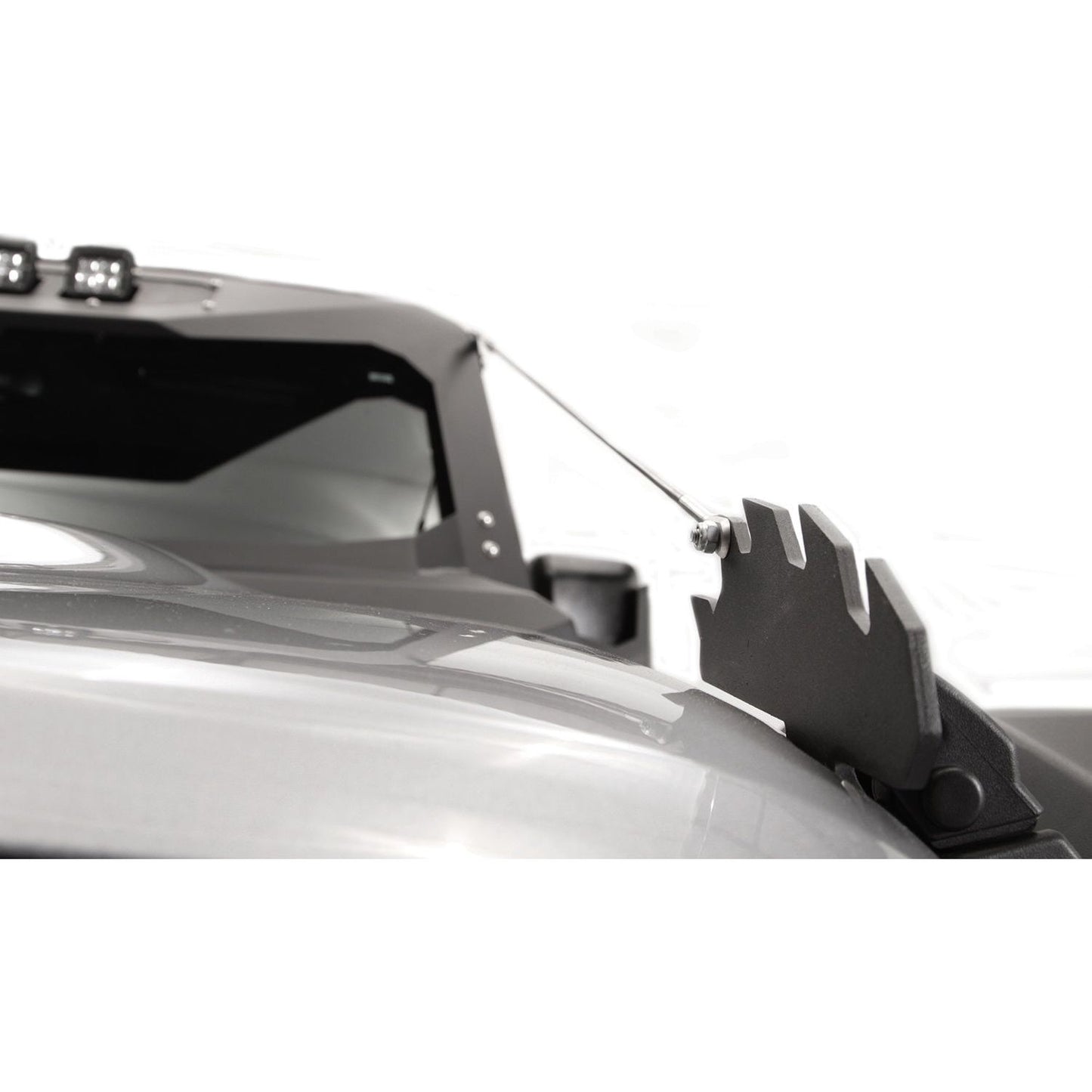 Fab Fours Limb Riser For Vehicles w/Vi-Cowl Matte Black Powder Coat l JK1060-1