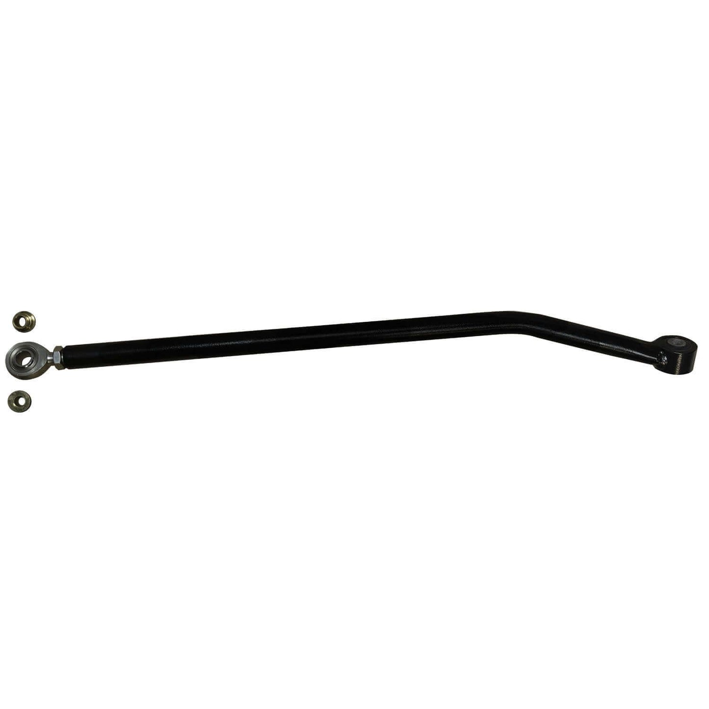 SKYJACKER Jeep JL and JT Adjustable Front Track Bar for 2-6 inch lift, showing black metal construction and bushings.