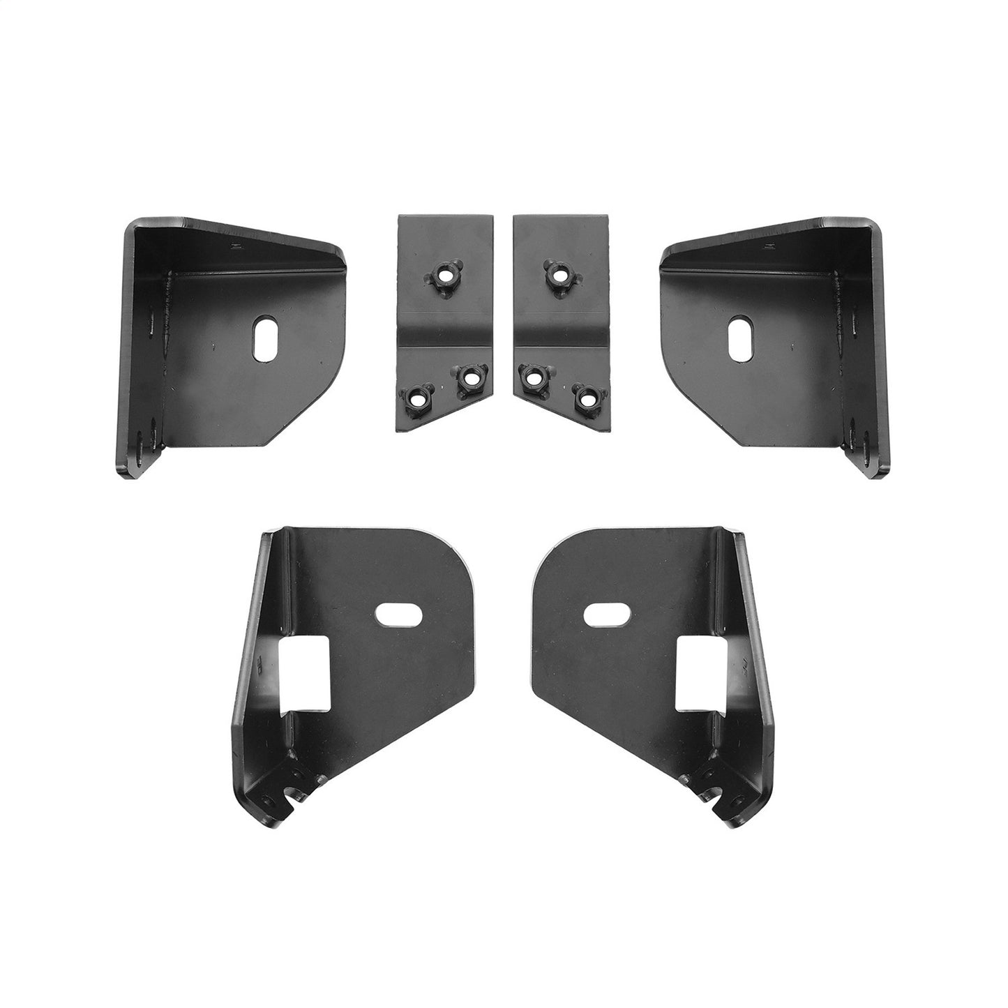 Smittybilt Sure Step Side Bar Black Texture Power Coat 3 in. No Drill Installation I JN460-S2T