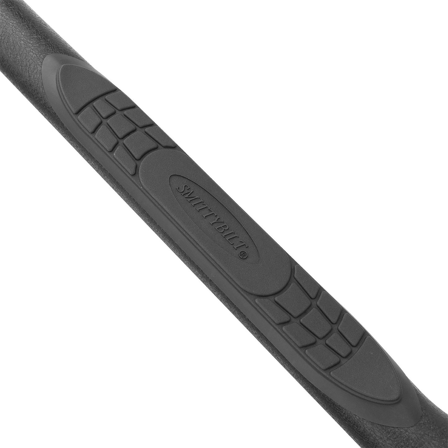Smittybilt Sure Step Side Bar Black Texture Power Coat 3 in. No Drill Installation I JN460-S2T