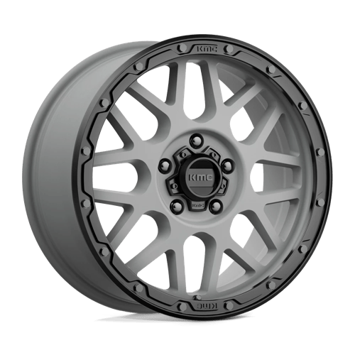 KMC KM535 GRENADE OFF-ROAD MATTE GRAY MATTE BLACK LIP