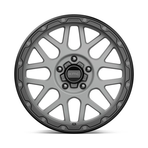 KMC KM535 GRENADE OFF-ROAD MATTE GRAY MATTE BLACK LIP