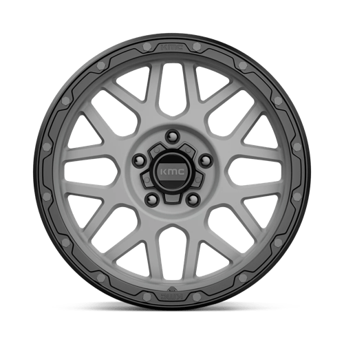 KMC KM535 GRENADE OFF-ROAD MATTE GRAY MATTE BLACK LIP