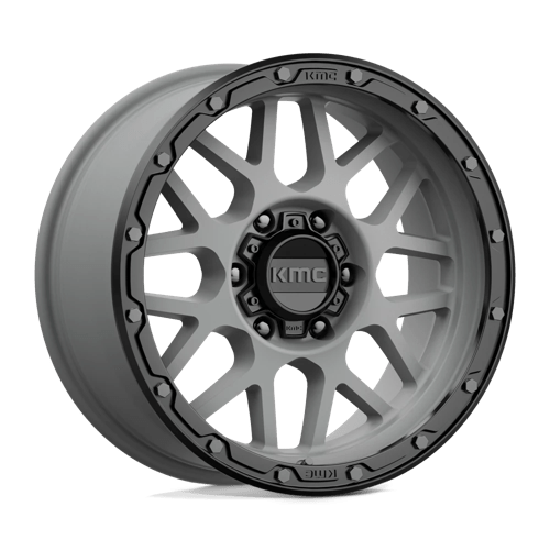 KMC KM535 GRENADE OFF-ROAD MATTE GRAY MATTE BLACK LIP