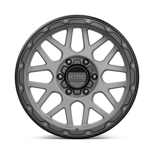 KMC KM535 GRENADE OFF-ROAD MATTE GRAY MATTE BLACK LIP
